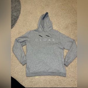 CLOAK Gray Hoodie Sz Medium *VERY FIRST DROP